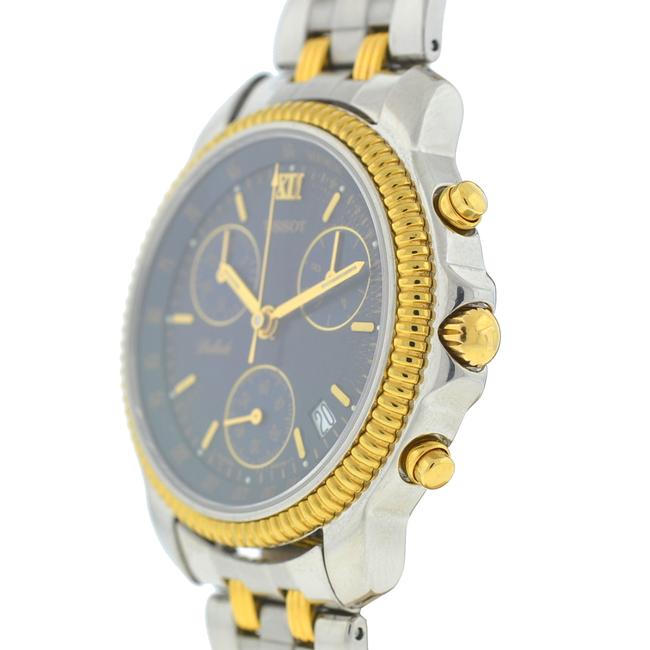 Tissot Blue Ballade Two Tone Dial Chronograph Vintage Watch Tissot Blue Ballade Two Tone Dial Chronograph Vintage Watch