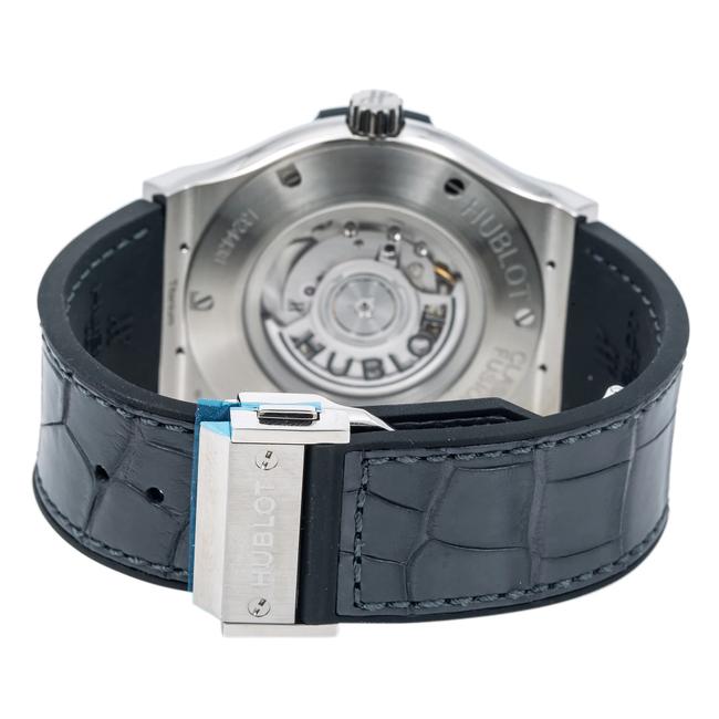 Hublot Grey Classic Fusion Racing 511.nx 45mm Silver Dial with Leather Watch Hublot Grey Classic Fusion Racing 511.nx 45mm Silver Dial with Leather Watch