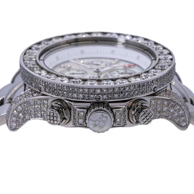 Breitling Mother Of Pearl Chronomat Evolution A11370 42mm Mop Dial with 15 Carat Diamo Watch Breitling Mother Of Pearl Chronomat Evolution A11370 42mm Mop Dial with 15 Carat Diamo Watch