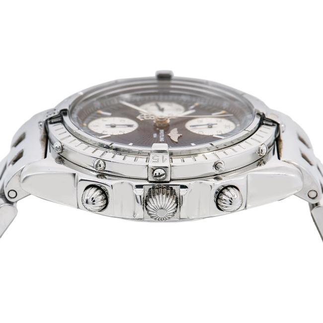 Breitling Black Chronomat A13050 40.5mm Dial with Stainless Steel Brac Watch Breitling Black Chronomat A13050 40.5mm Dial with Stainless Steel Brac Watch