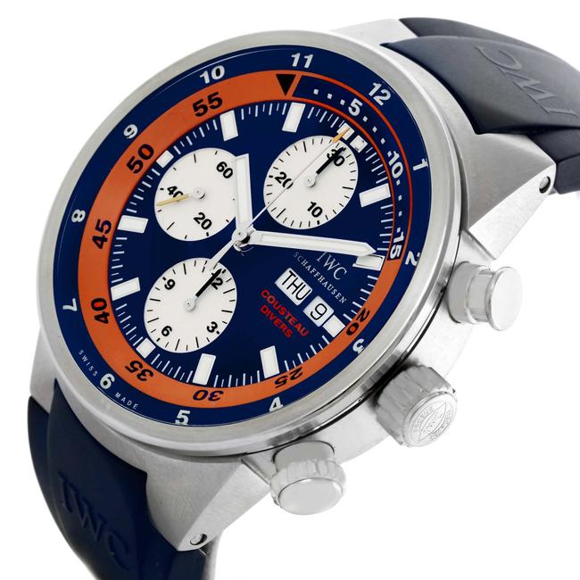 IWC Blue Aquatimer Cousteau Divers Limited Edition Iw378101 Watch IWC Blue Aquatimer Cousteau Divers Limited Edition Iw378101 Watch
