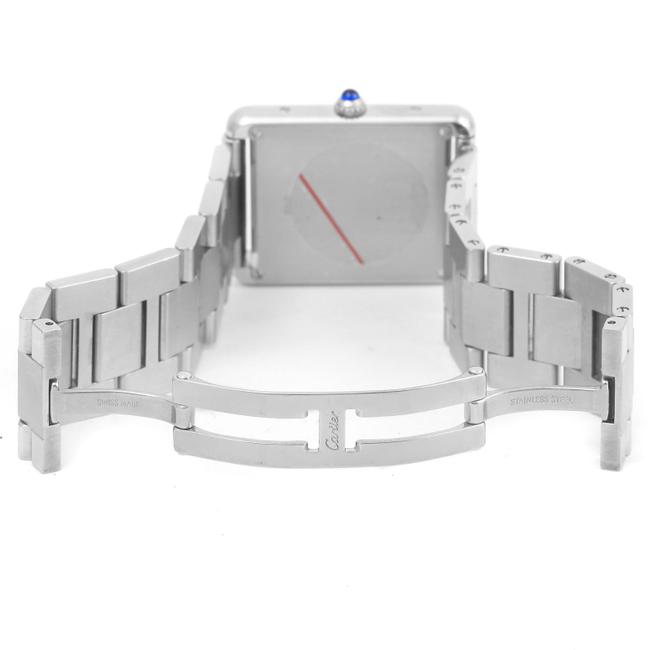 Cartier Silver Tank Solo Large Stainless Steel Dial W5200014 Watch Cartier Silver Tank Solo Large Stainless Steel Dial W5200014 Watch