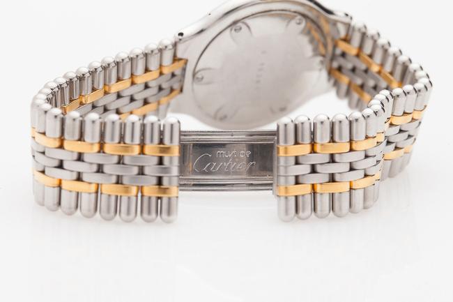 Cartier Stainless Steel & 18k Gold Authentic...cartier "Must De 21" Ladies Watch Cartier Stainless Steel & 18k Gold Authentic...cartier "Must De 21" Ladies Watch