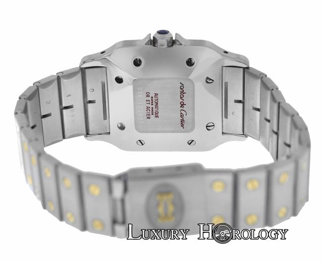 Cartier Mint Mens Unisex Santos Galbee 18k Gold Date 29mm Watch Cartier Mint Mens Unisex Santos Galbee 18k Gold Date 29mm Watch
