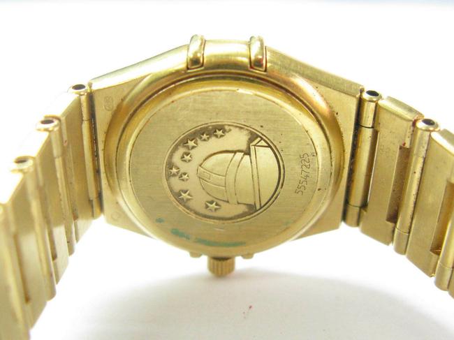 Omega Yellow Gold Constellation Brushed 24mm Ladies Ref 1167.15.00 Watch Omega Yellow Gold Constellation Brushed 24mm Ladies Ref 1167.15.00 Watch