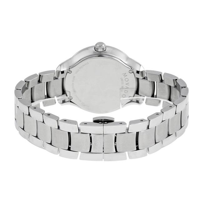 Movado Silver Bellina Stainless Mother Of Pearl Diamond Womens 0606978 Watch Movado Silver Bellina Stainless Mother Of Pearl Diamond Womens 0606978 Watch