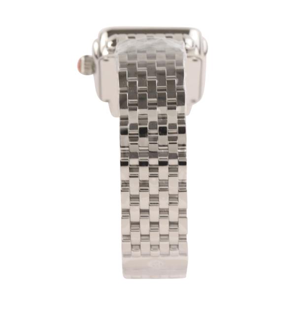 Michele Silver Deco Madison Diamond Dial Watch Michele Silver Deco Madison Diamond Dial Watch