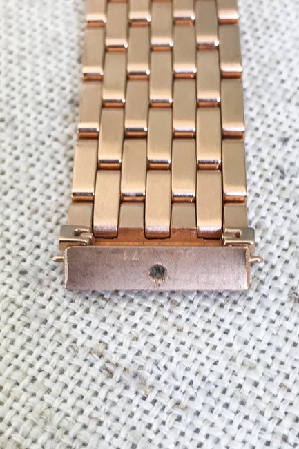 Michele Rose Gold Band Only Watch Michele Rose Gold Band Only Watch