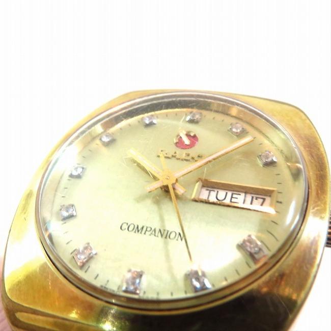 Rado Companion Self-winding Gold Day-date Men Watch Rado Companion Self-winding Gold Day-date Men Watch
