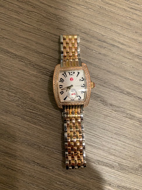 Michele Urban Mini Tri-tone Watch Michele Urban Mini Tri-tone Watch