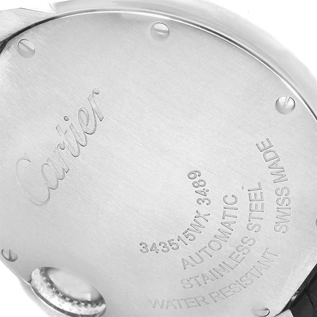 Cartier Silver Stainless Steel Ballon Bleu W4bb0009 Womens Wristwatch 33mm Watch Cartier Silver Stainless Steel Ballon Bleu W4bb0009 Womens Wristwatch 33mm Watch