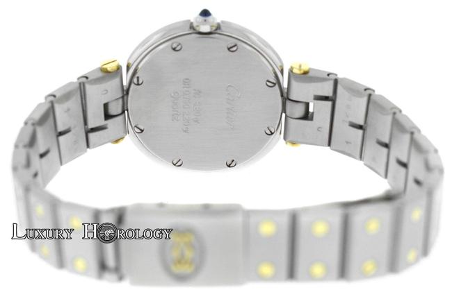 Cartier Silver Santos Ronde Steel 18k Gold 27mm Quartz Watch Cartier Silver Santos Ronde Steel 18k Gold 27mm Quartz Watch