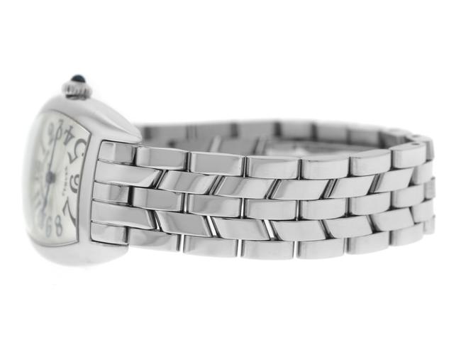 Franck Muller Silver Curvex 1752qz Stainless Steel Quartz 25mm Watch Franck Muller Silver Curvex 1752qz Stainless Steel Quartz 25mm Watch