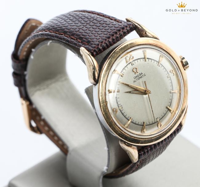 Omega Gold/ Steel Bumper 49 Vintage Watch Omega Gold/ Steel Bumper 49 Vintage Watch