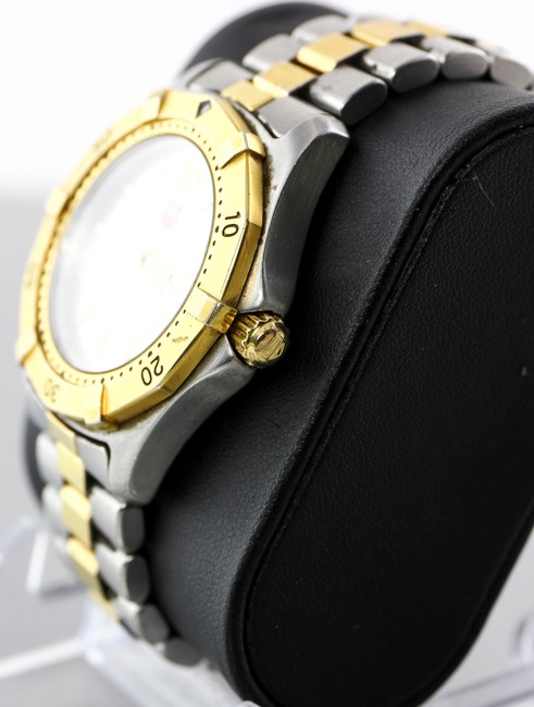 TAG Heuer Gold Tone and Stainless Steel Professional Wk1120-1 Two Watch TAG Heuer Gold Tone and Stainless Steel Professional Wk1120-1 Two Watch