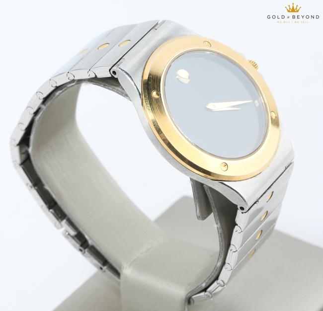 Movado Two Tone 36mm Sports Museum 81.65.877.02 Watch Movado Two Tone 36mm Sports Museum 81.65.877.02 Watch