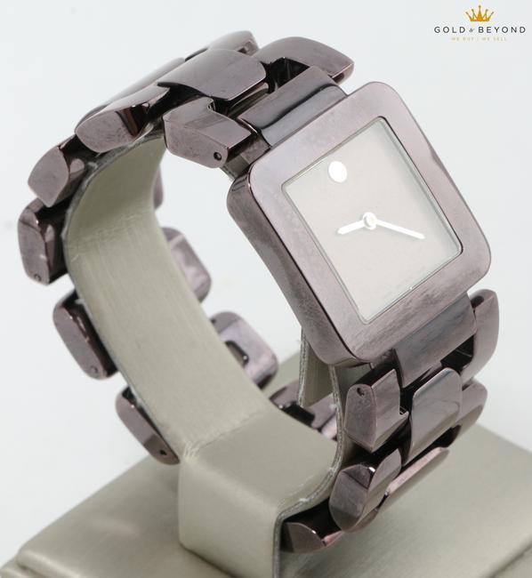 Movado Brown 29mm Luma Square 33.3.36.1183 Watch Movado Brown 29mm Luma Square 33.3.36.1183 Watch