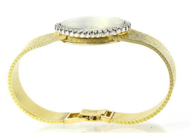Omega Gold Vintage Ladies Diamond Watch Omega Gold Vintage Ladies Diamond Watch
