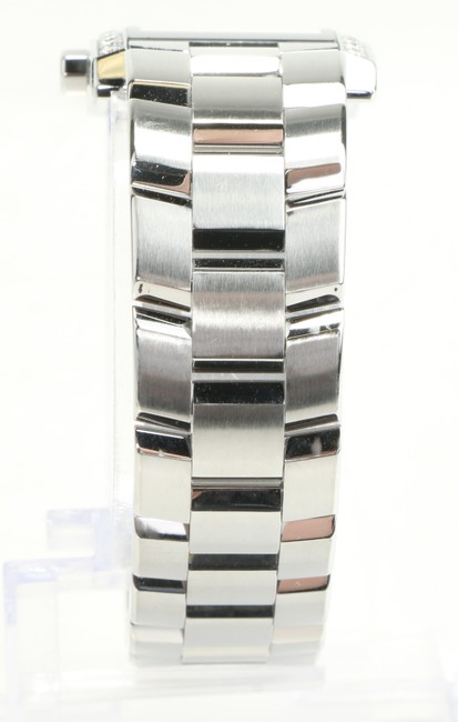 Movado Black/Silver 26mm Eliro Diamond Rectangular Watch Movado Black/Silver 26mm Eliro Diamond Rectangular Watch