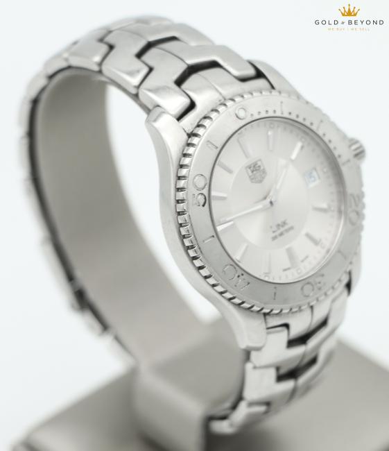 TAG Heuer Silver/ Steel Link 39mm Quartz Wj1111 Watch TAG Heuer Silver/ Steel Link 39mm Quartz Wj1111 Watch