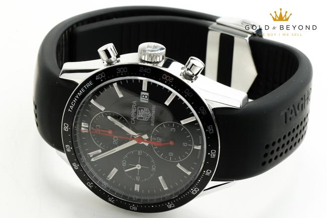 TAG Heuer Stainless Steel Carrera Juan Manuel Fangio Limited Edition Watch TAG Heuer Stainless Steel Carrera Juan Manuel Fangio Limited Edition Watch