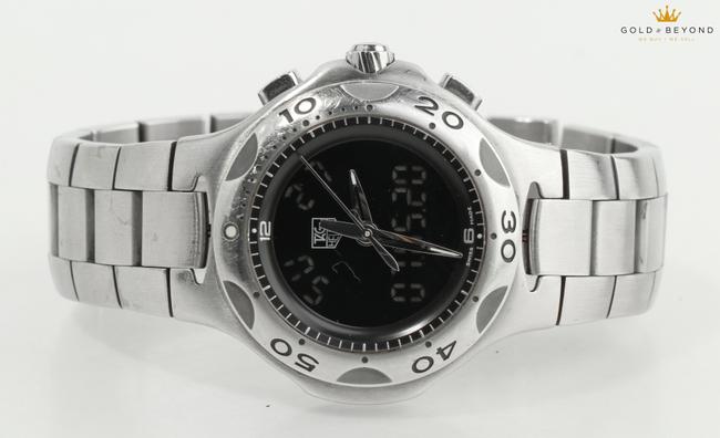 TAG Heuer Black/Steel Vintage Kirium Formula 1 Digital Cl111a.ba0700 Watch TAG Heuer Black/Steel Vintage Kirium Formula 1 Digital Cl111a.ba0700 Watch