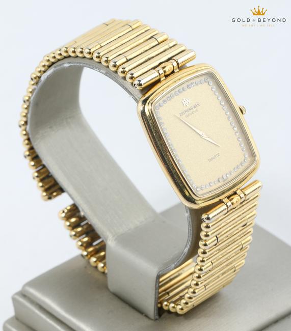 Raymond Weil Gold Electorplated Geneve 18kt Watch Raymond Weil Gold Electorplated Geneve 18kt Watch