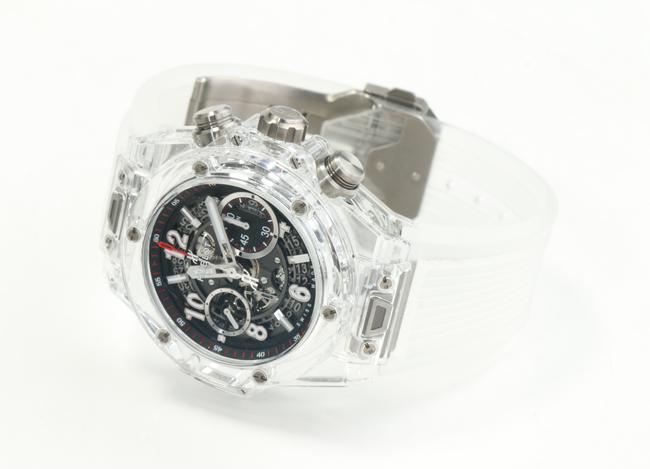 Hublot Transparent Unico Sapphire Watch Hublot Transparent Unico Sapphire Watch