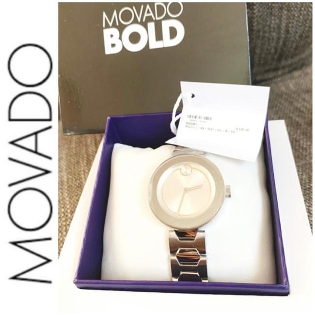 Movado Silver Bold Watch Movado Silver Bold Watch