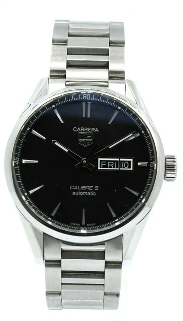 TAG Heuer Black Carrera War201a-1 Calibre 5 Dial Day Date 41mm Wa Watch TAG Heuer Black Carrera War201a-1 Calibre 5 Dial Day Date 41mm Wa Watch