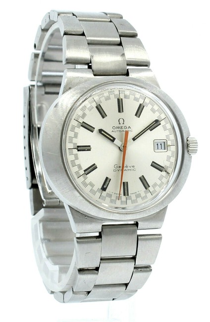 Omega Silver Geneve Dynamic 1960s Swiss Made Stainless Steel 41mm Mens Watch Omega Silver Geneve Dynamic 1960s Swiss Made Stainless Steel 41mm Mens Watch
