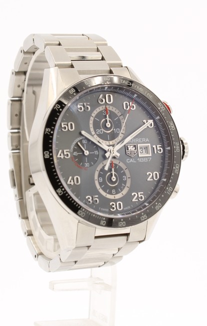 TAG Heuer Navy Carrera Calibre 1887 Chrono Steel 44mm Car2a11-4 Watch TAG Heuer Navy Carrera Calibre 1887 Chrono Steel 44mm Car2a11-4 Watch
