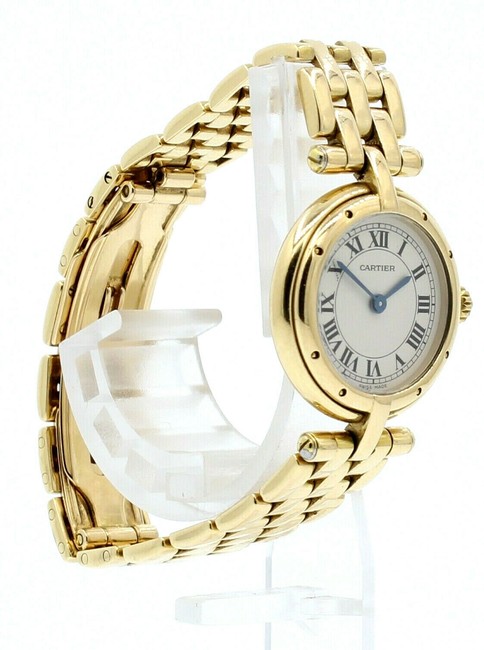 Cartier Gold Cougar Panthere 18k Yellow Ladies 24mm Quartz Watch Cartier Gold Cougar Panthere 18k Yellow Ladies 24mm Quartz Watch
