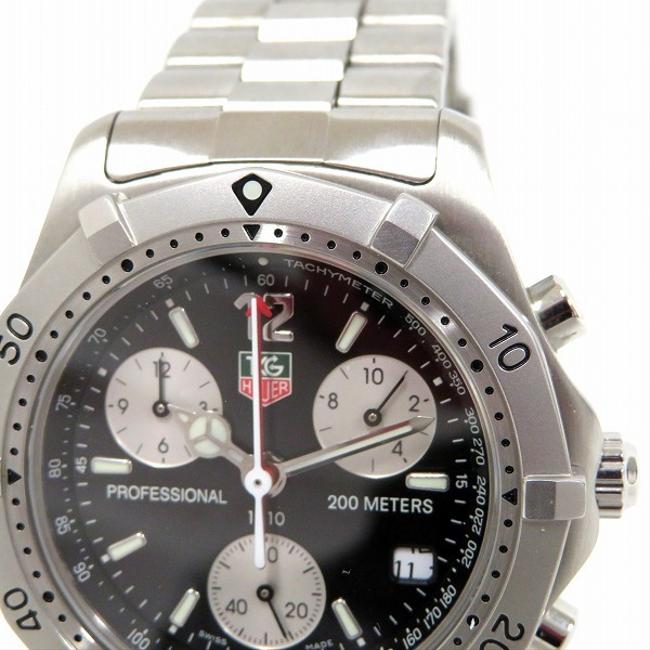 TAG Heuer 2000 Series Professional Date Ck1110-0 Quartz Chronograph Mens Watch TAG Heuer 2000 Series Professional Date Ck1110-0 Quartz Chronograph Mens Watch