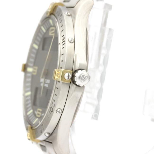 Breitling Aerospace Quartz Titanium Yellow Gold (18k) Mens Sports F56062 Watch Breitling Aerospace Quartz Titanium Yellow Gold (18k) Mens Sports F56062 Watch