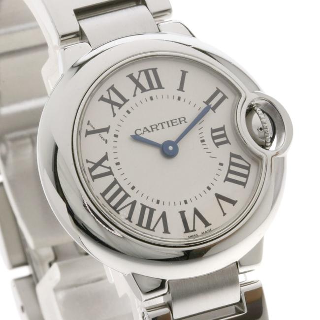 Cartier W69010z4 Baron Blue 28mm Stainless Steel Ss Ladies Watch Cartier W69010z4 Baron Blue 28mm Stainless Steel Ss Ladies Watch