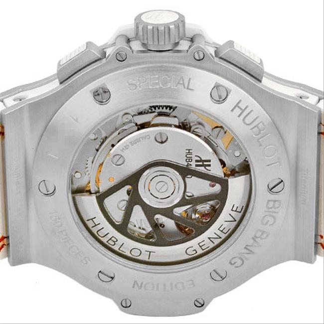 Hublot Big Bang Aerovan All White Chronograph Back Skelton Mens Self-winding Ceramic Titanium Stainless To Watch Hublot Big Bang Aerovan All White Chronograph Back Skelton Mens Self-winding Ceramic Titanium Stainless To Watch