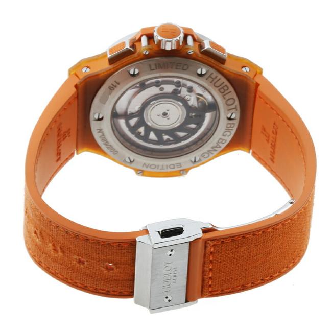 Hublot Big Bang Tutti Frutti Linen Papaya Sapphire World Limited 200 Mens 341.xo.2770.nr.1206 Stainless Steel Watch Hublot Big Bang Tutti Frutti Linen Papaya Sapphire World Limited 200 Mens 341.xo.2770.nr.1206 Stainless Steel Watch