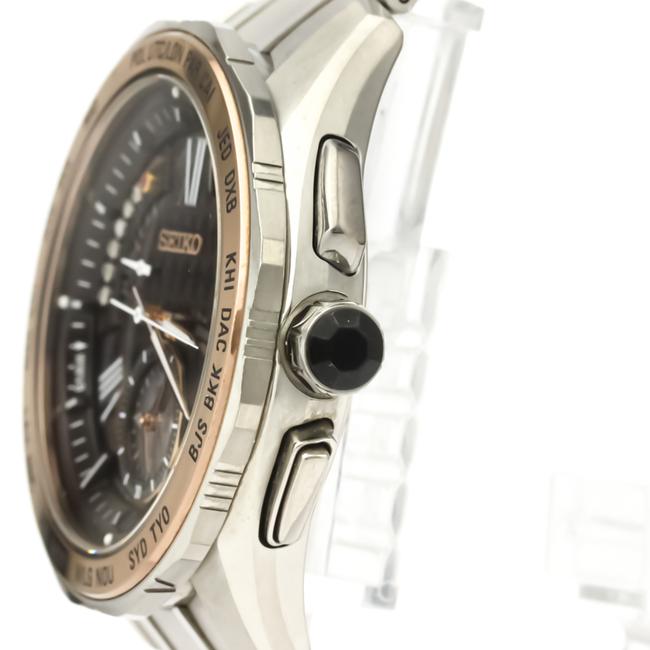 Seiko Solar Brightz Titanium Mens Sports Saga188(8b54-0bh0) Watch Seiko Solar Brightz Titanium Mens Sports Saga188(8b54-0bh0) Watch