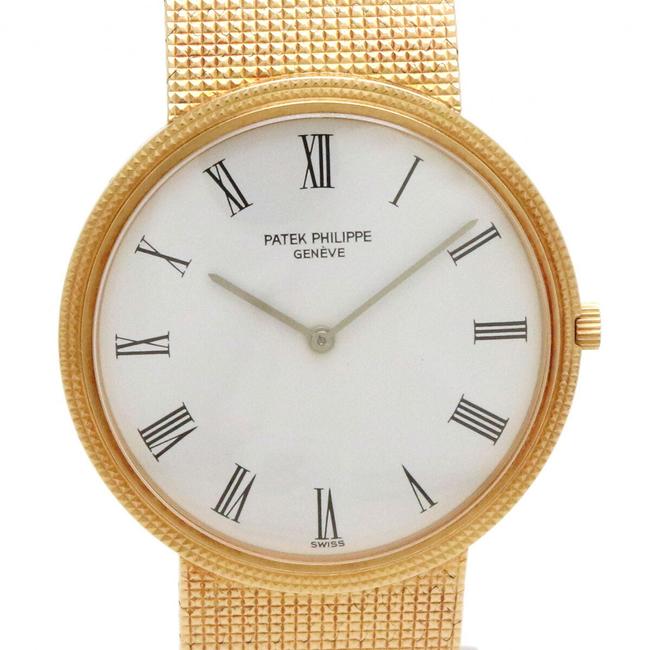 Patek Philippe Calatrava K18 Yellow Gold Mens Manual Winding 3520 10j Watch Patek Philippe Calatrava K18 Yellow Gold Mens Manual Winding 3520 10j Watch