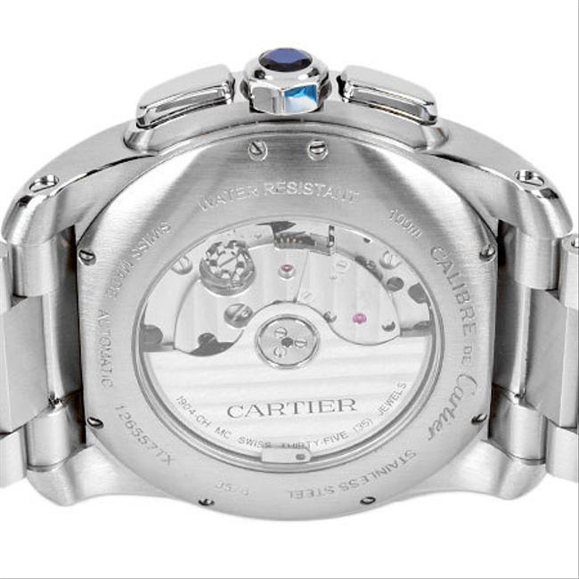 Cartier Caribou De Chronograph See-through Back Mens Self-winding Black Dial W7100061 Watch Cartier Caribou De Chronograph See-through Back Mens Self-winding Black Dial W7100061 Watch