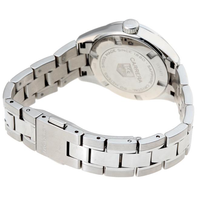 TAG Heuer Carrera Ladies Wv1411 Stainless Steel White Shell 13p Diamond Dial Dh50187 Watch TAG Heuer Carrera Ladies Wv1411 Stainless Steel White Shell 13p Diamond Dial Dh50187 Watch