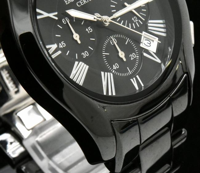 Emporio Armani Ceramica Chronograph Date Black Ceramic Quartz Mens Ar1406 Ar-1406 Ar 1406 Watch Emporio Armani Ceramica Chronograph Date Black Ceramic Quartz Mens Ar1406 Ar-1406 Ar 1406 Watch
