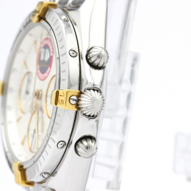 Breitling Chrono Sextant Quartz Stainless Steel Yellow Gold (18k) Mens Sports B55047 Watch Breitling Chrono Sextant Quartz Stainless Steel Yellow Gold (18k) Mens Sports B55047 Watch