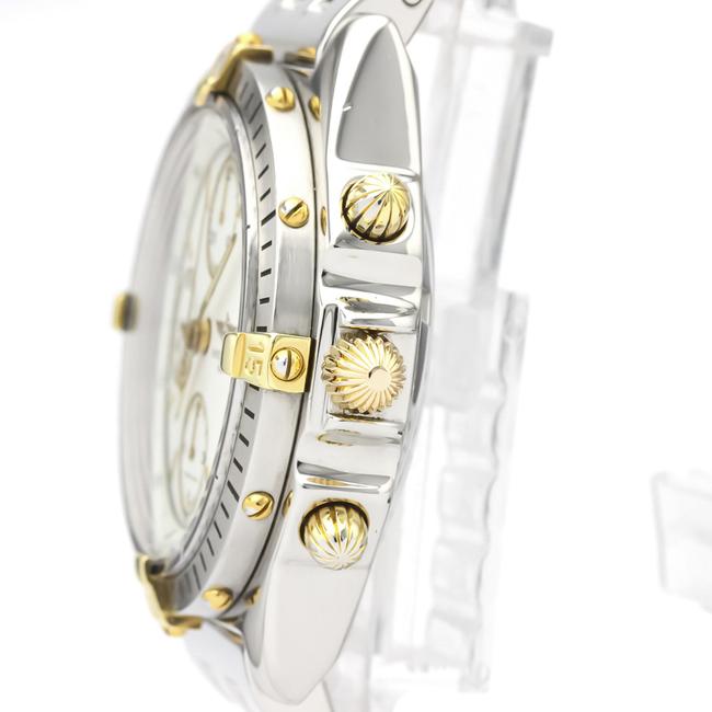 Breitling Chronomat Stainless Steel Yellow Gold (18k) Mens Sports B13048 Watch Breitling Chronomat Stainless Steel Yellow Gold (18k) Mens Sports B13048 Watch