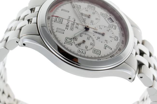 Zenith Class El Primero Hw Chronograph Manual Winding 02.0500.420 Silver Dial Stainless Steel Watch Zenith Class El Primero Hw Chronograph Manual Winding 02.0500.420 Silver Dial Stainless Steel Watch