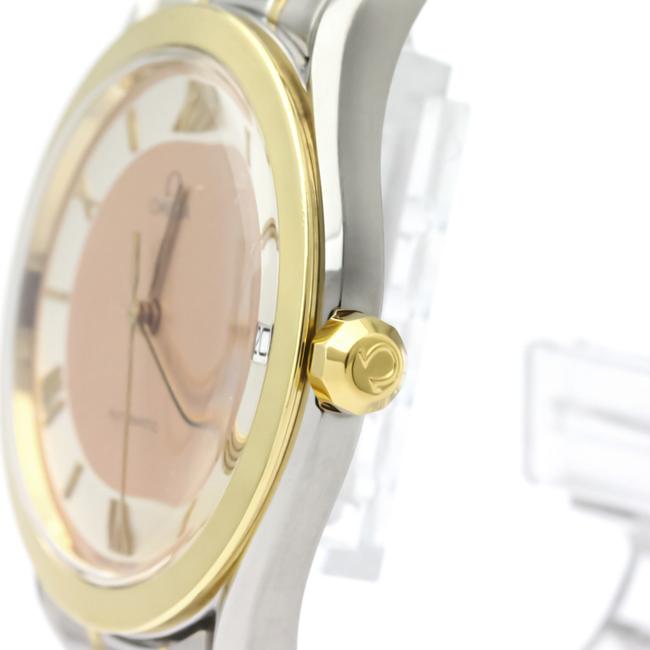 Omega Classic Stainless Steel Yellow Gold (18k) Mens Dress 166.285 Watch Omega Classic Stainless Steel Yellow Gold (18k) Mens Dress 166.285 Watch