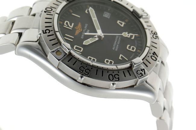 Breitling Colt A17035 Black Dial Stainless Steel Watch Breitling Colt A17035 Black Dial Stainless Steel Watch