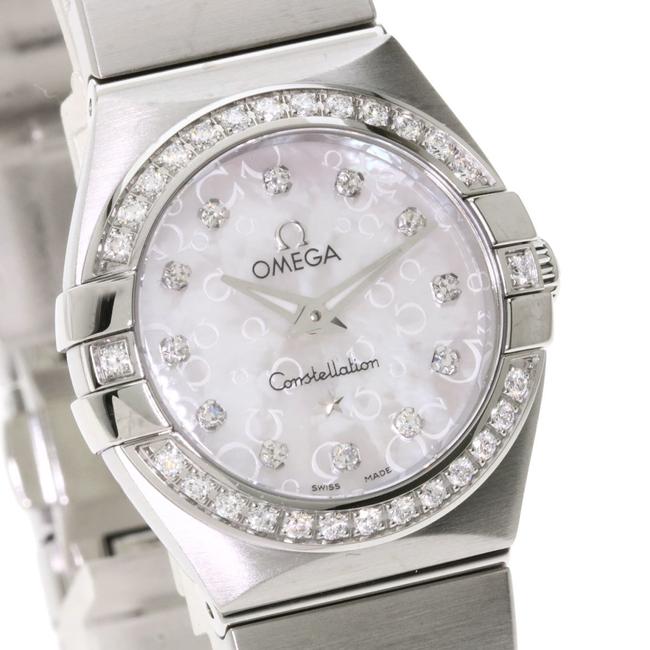 Omega 123.15.24.60.55.005 Constellation Bezel Diamond Stainless Steel Ladies Watch Omega 123.15.24.60.55.005 Constellation Bezel Diamond Stainless Steel Ladies Watch