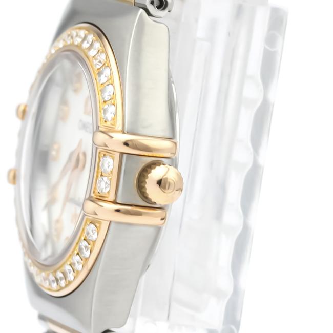 Omega Constellation Quartz Pink Gold (18k) Stainless Steel Womens Dress 1360.75 Watch Omega Constellation Quartz Pink Gold (18k) Stainless Steel Womens Dress 1360.75 Watch